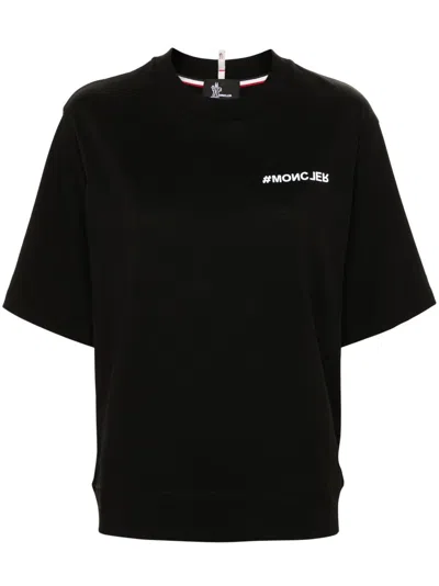 MONCLER LOGO-PRINT T-SHIRT - UNISEX - COTTON