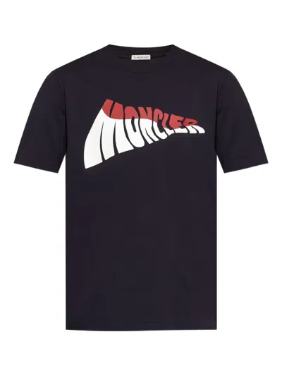 MONCLER LOGO-PRINT T-SHIRT