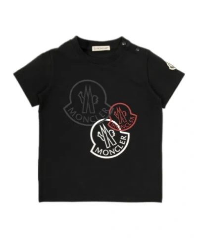 Moncler Logo-print T-shirt In Blue