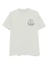 Moncler Short-sleeved T-shirt In Grey