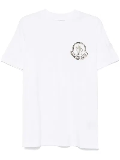 MONCLER LOGO-PRINT T-SHIRT
