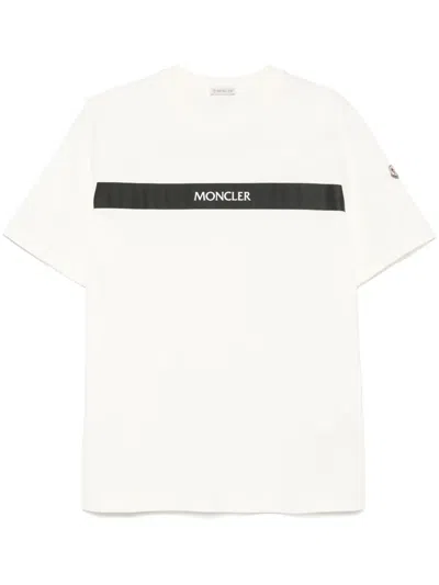 MONCLER LOGO-PRINT T-SHIRT