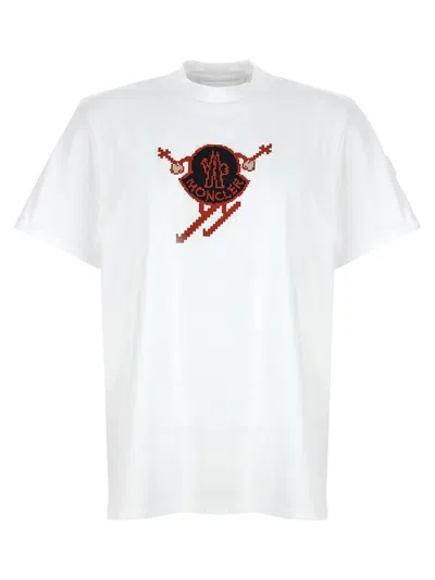 Moncler Logo-print T-shirt In White