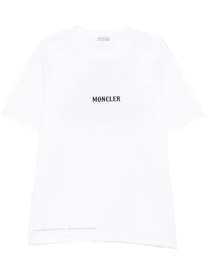 Moncler Logo-print T-shirt In White