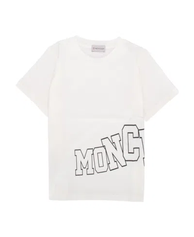 Moncler Logo-print T-shirt In White