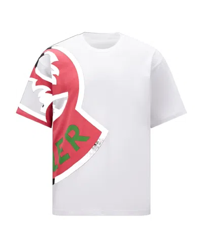 Moncler Logo-print T-shirt In White