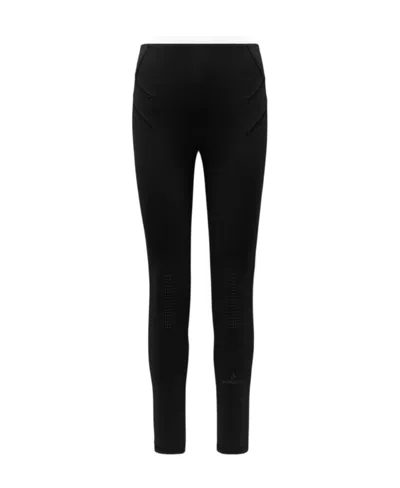 Moncler Logo-print Technical Jersey Leggings In Black