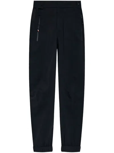 Moncler Logo-print Track Pants In Black