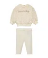 Moncler Logo-print Tracksuit Set In White