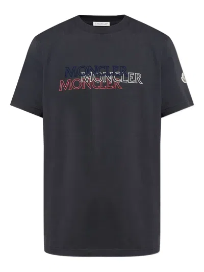 MONCLER LOGO-PRINTED COTTON T-SHIRT