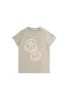 MONCLER LOGO PRINTED CREWNECK T-SHIRT