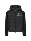 Moncler Polartec Tech Blend Down Zip-up Cardigan