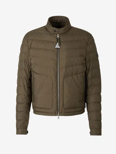 Moncler Logo Quilted Jacket In Logo Patch On The Sleeve