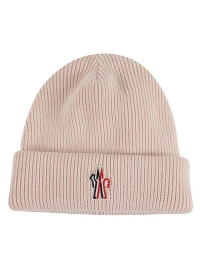 MONCLER LOGO RIBBED BEANIE