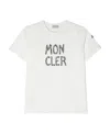 Moncler Logo Short-sleeved T-shirt In White
