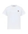 Moncler Logo Short-sleeved T-shirt In White