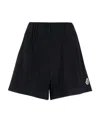 Moncler Logo Shorts In Blue