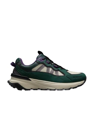 Moncler Logo Sports Shoes In Green