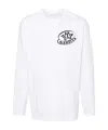 Moncler Logo-stamp Cotton T-shirt In White