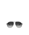 Moncler Logo Sunglasses In Black