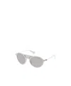 Moncler Logo Sunglasses In Gray