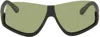 Moncler Logo Sunglasses In Green