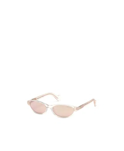 Moncler Logo Sunglasses In Nude