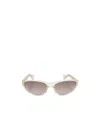 Moncler Logo Sunglasses In Nude
