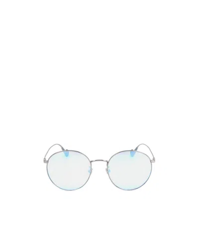 Moncler Logo Sunglasses In White