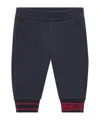 Moncler Logo Sweatpants In Blue