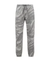 Moncler Logo Sweatpants In Gray