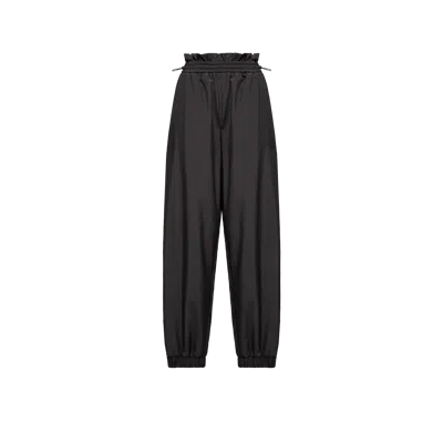 MONCLER MONCLER PANTALON DE SURVÊTEMENT À LOGO, FEMME, NOIR, TAILLE: 46