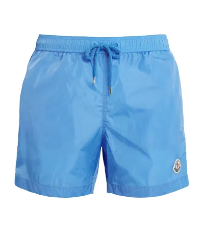Moncler Swim Shorts In Blue