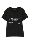 Moncler Logo T-shirt Clothing In Black