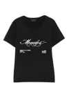 Moncler Logo T-shirt Clothing In Black