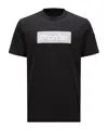 Moncler Logo T-shirt In Black
