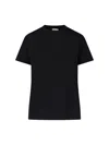 Moncler Logo T-shirt In Black