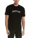 Moncler Logo-print Cotton T-shirt In Black