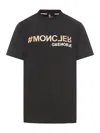Moncler T-shirt In Black