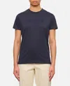 Moncler Women Logo T-shirt In Blue