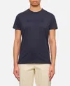 Moncler Women Logo T-shirt In Blue