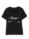 Moncler Logo T-shirt Clothing In Black