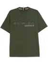 Moncler Logo T-shirt In Green