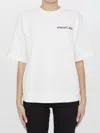 Moncler Logo Cotton T-shirt In Multi