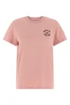 Moncler T-shirt With Embroidery In Pink