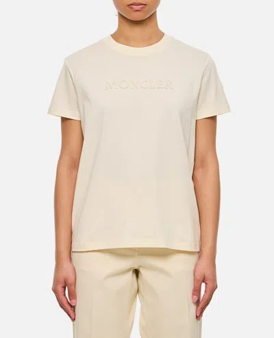 Moncler Logo T-shirt In White