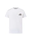 Moncler Double Badge T-shirt In White