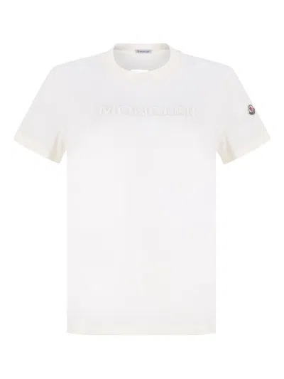 Moncler Logo T-shirt In White