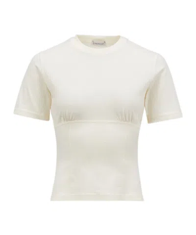 Moncler Logo T-shirt In White
