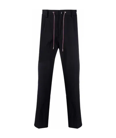 Moncler Cuffed Joggers In Navy